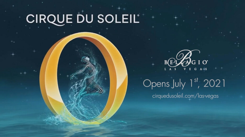 ‘O’ by Cirque du Soleil at Bellagio Full Schedule Announced Las Vegas