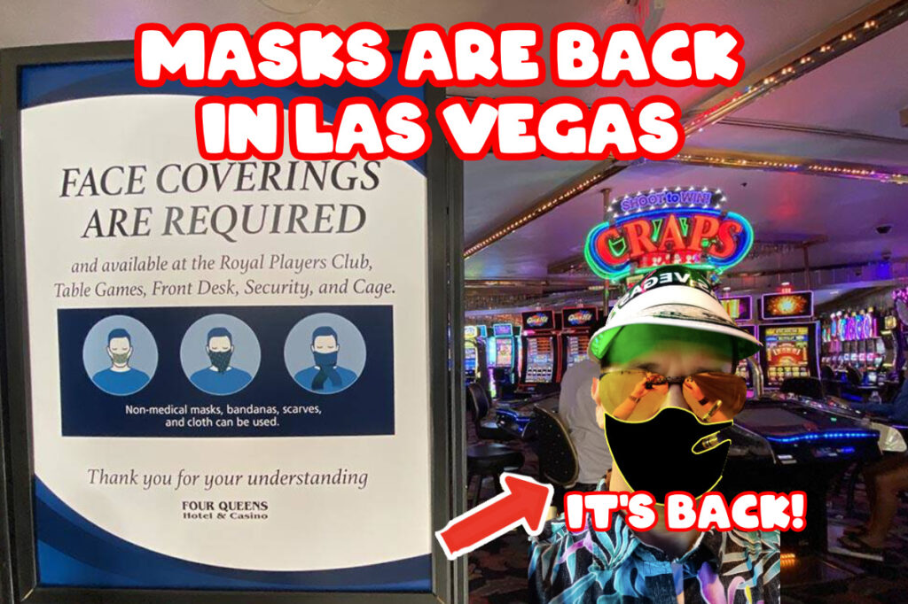 Nevada Reinstates Mask Mandate in Las Vegas Casinos, Delta Variant on