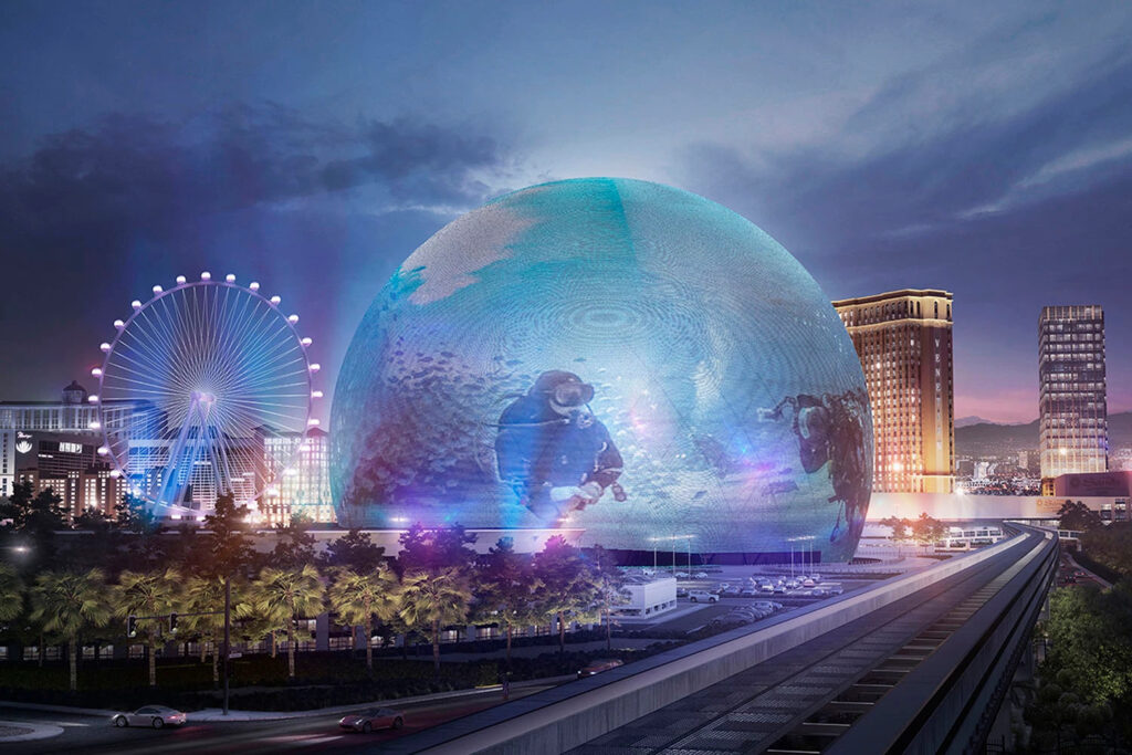 MSG Sphere Las Vegas Uses Out of this World Camera Technology – Life in ...